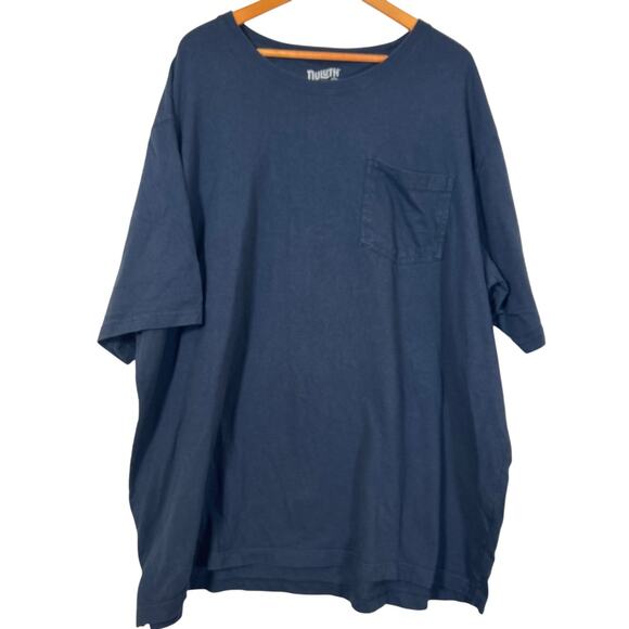 Duluth T Shirt 3XL Navy Blue Relaxed Fit Longtail Tee - Picture 1 of 9